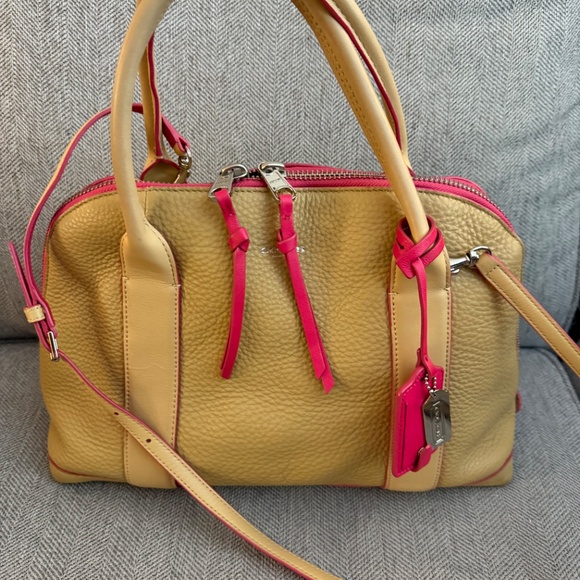 Coach Leather Handbag - Picture 3 of 13